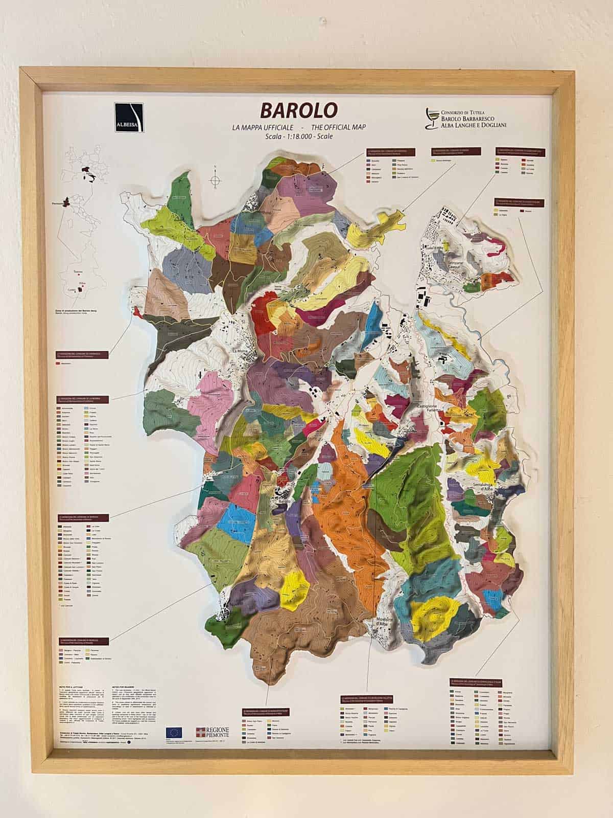 barolo piedmont map italy