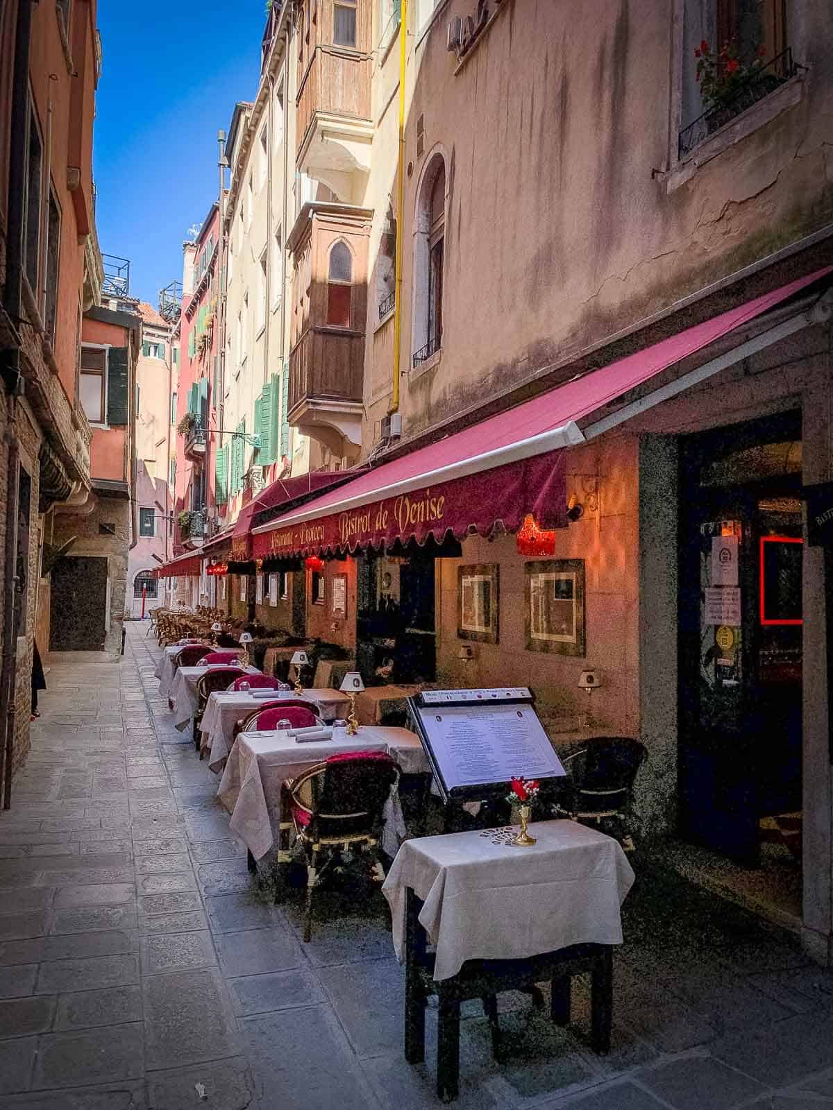 restaurans in Venice