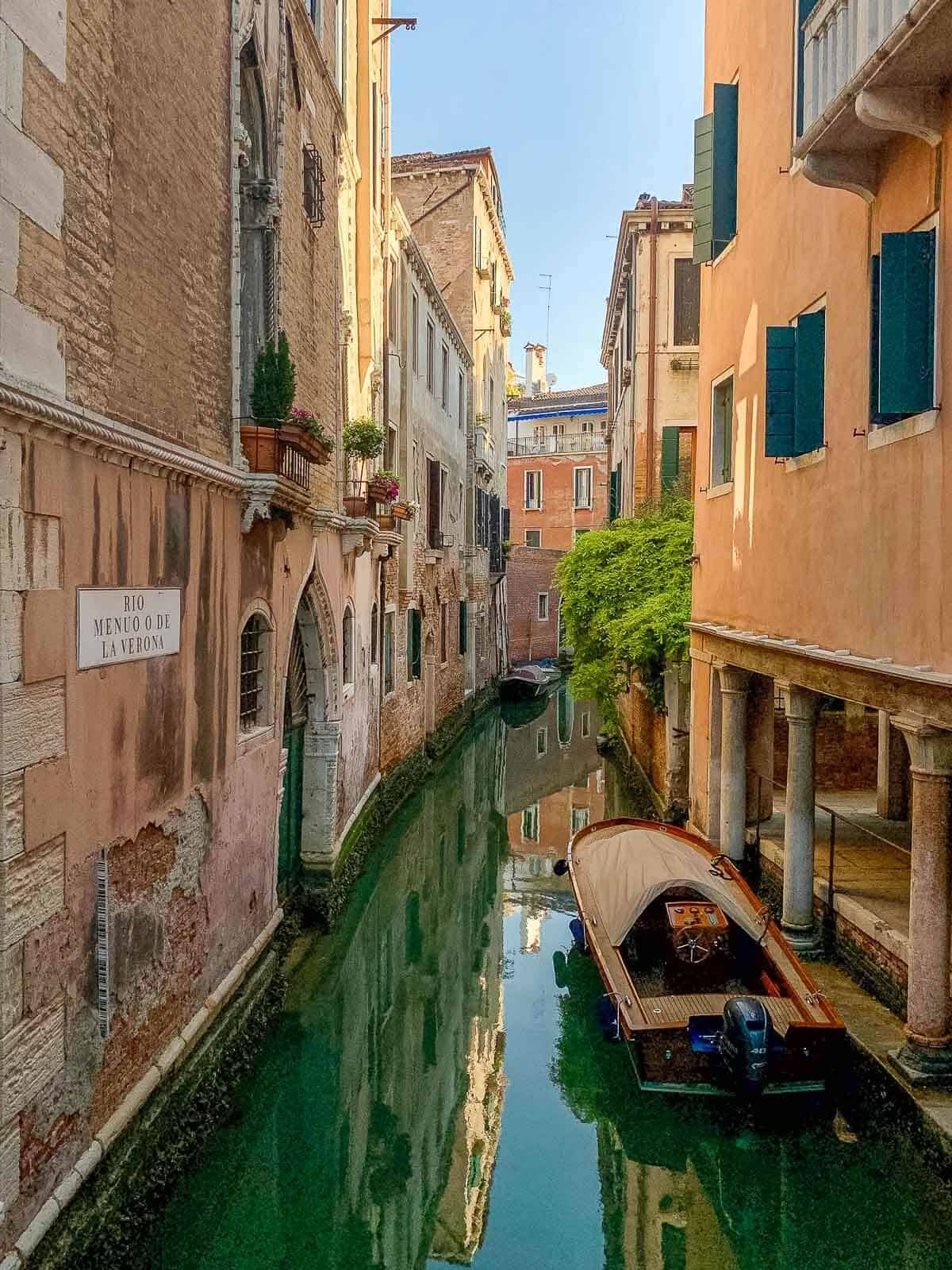 Wooden Boat Venice.