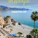 pin for Activities in Nerja's post, featuring a beach.