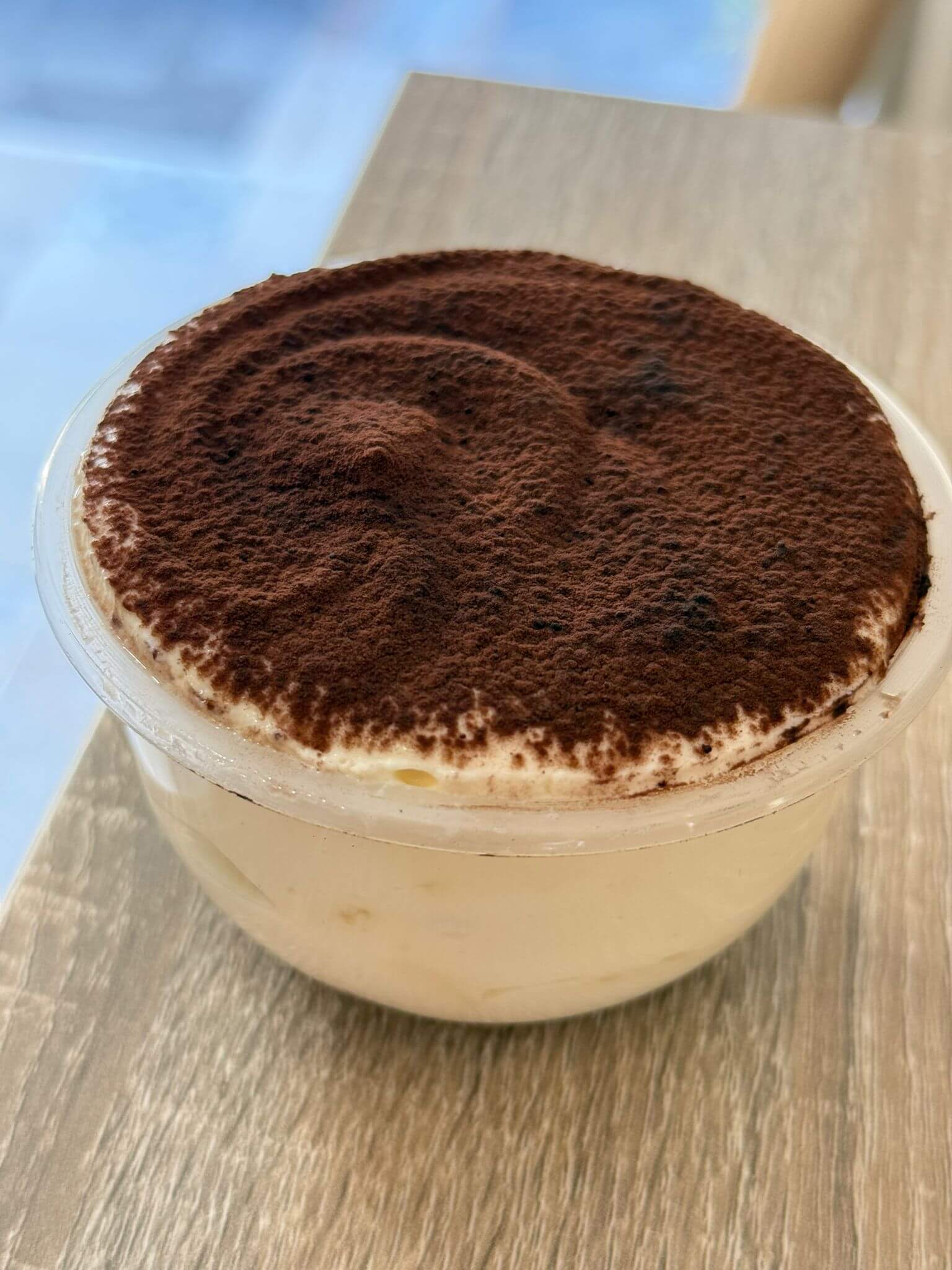 tiramisú at Tiramisur, Málaga.