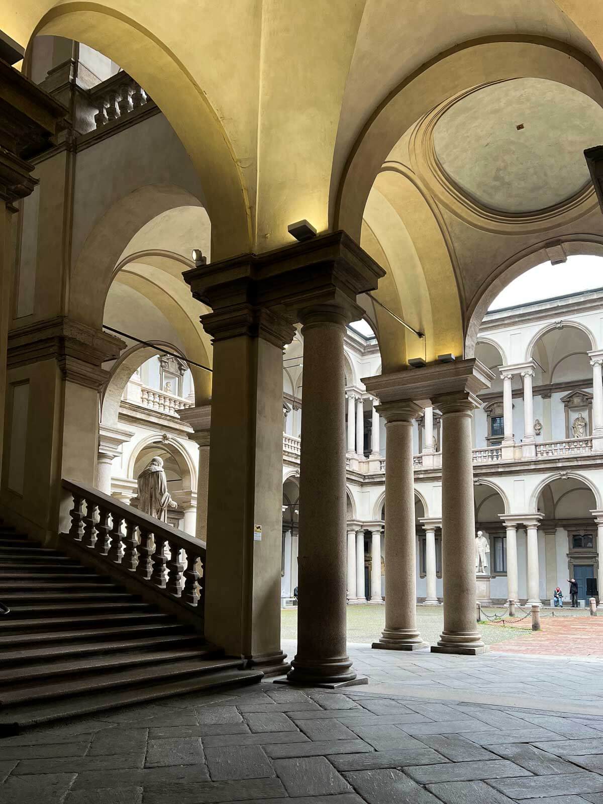 Pinacoteca in Brera.