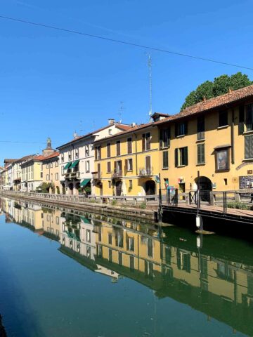 Exploring Navigli Canals.